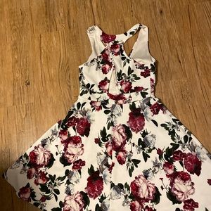 Floral skater dress